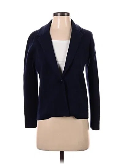 Pre-owned J.crew 365 Blazer Jacket In Blue