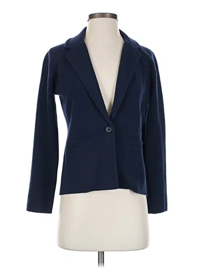 Pre-owned J.crew 365 Blazer Jacket In Blue