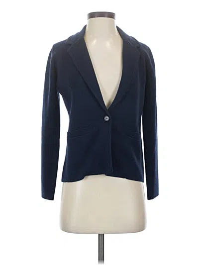Pre-owned J.crew 365 Blazer Jacket In Blue