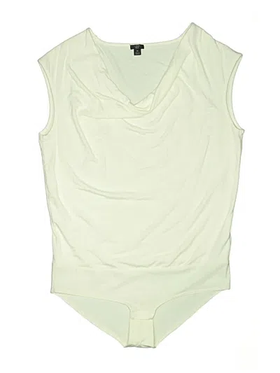 Pre-owned J.crew 365 Bodysuit In White