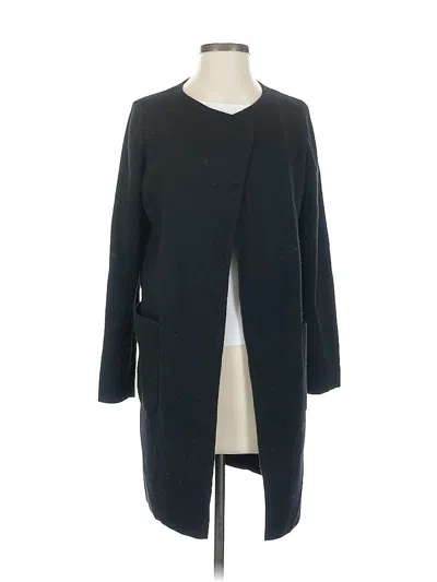 Pre-owned J.crew 365 Cardigan Sweater In Black