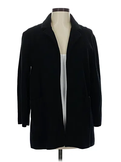 Pre-owned J.crew 365 Cardigan Sweater In Black