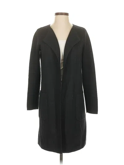 Pre-owned J.crew 365 Cardigan Sweater In Black