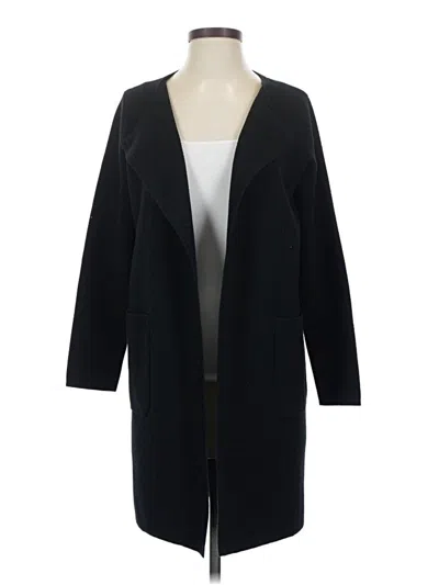 Pre-owned J.crew 365 Cardigan Sweater In Black