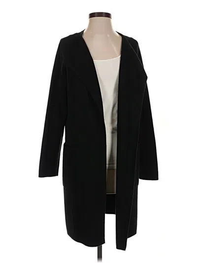 Pre-owned J.crew 365 Cardigan Sweater In Black