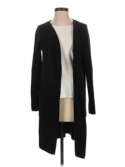 Pre-owned J.crew 365 Cardigan Sweater In Black