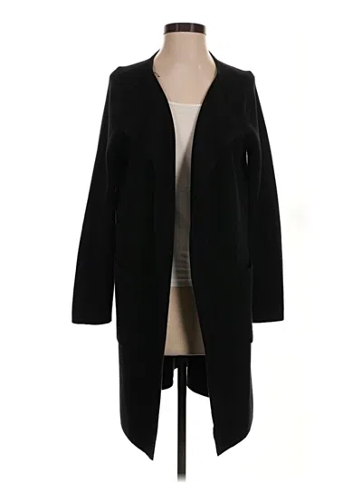 Pre-owned J.crew 365 Cardigan Sweater In Black