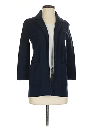 Pre-owned J.crew 365 Cardigan Sweater In Blue