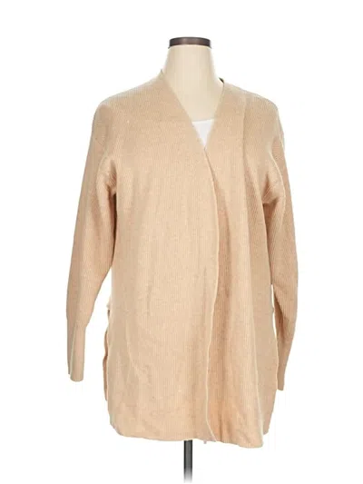 Pre-owned J.crew 365 Cardigan Sweater In Brown