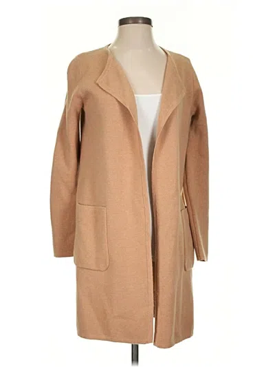 Pre-owned J.crew 365 Cardigan Sweater In Brown
