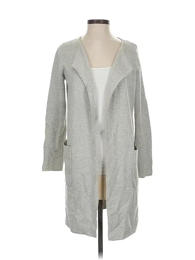 Pre-owned J.crew 365 Cardigan Sweater In Gray
