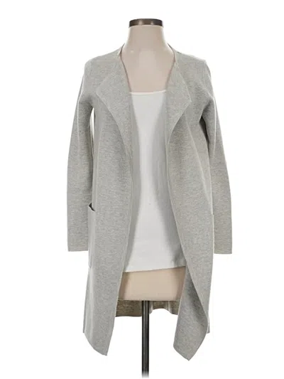 Pre-owned J.crew 365 Cardigan Sweater In Gray