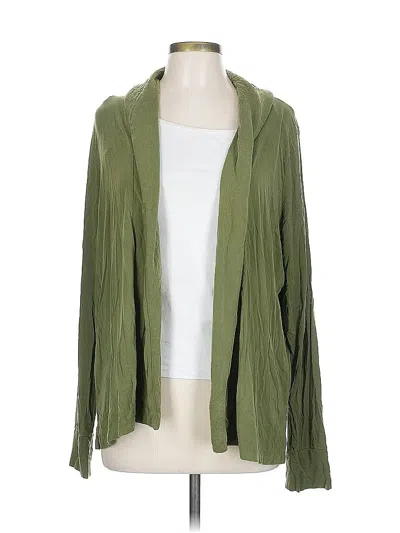 Pre-owned J.crew 365 Cardigan Sweater In Green