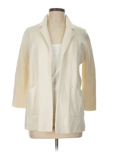 Pre-owned J.crew 365 Cardigan Sweater In Ivory