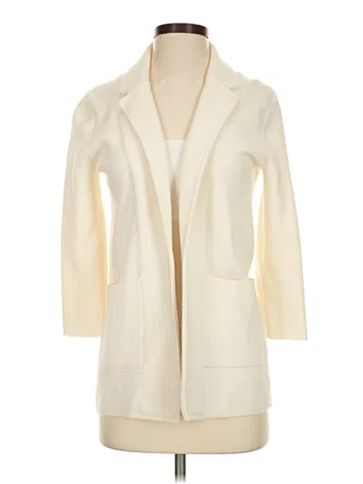 Pre-owned J.crew 365 Cardigan Sweater In Ivory