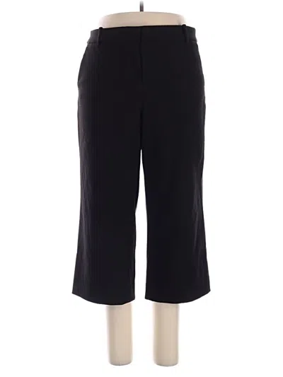 Pre-owned J.crew 365 Casual Pants In Black