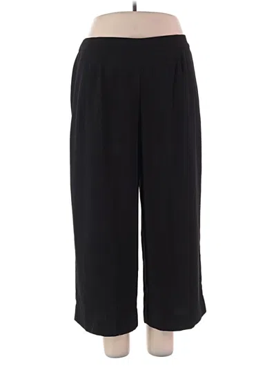 Pre-owned J.crew 365 Casual Pants In Black