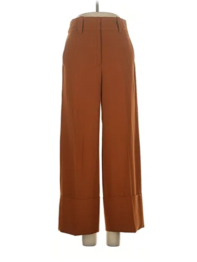 Pre-owned J.crew 365 Casual Pants In Brown