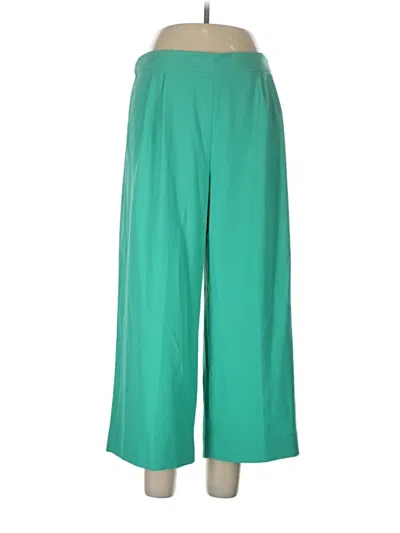 Pre-owned J.crew 365 Casual Pants In Green