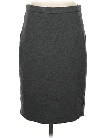 Pre-owned J.crew 365 Casual Skirt In Gray