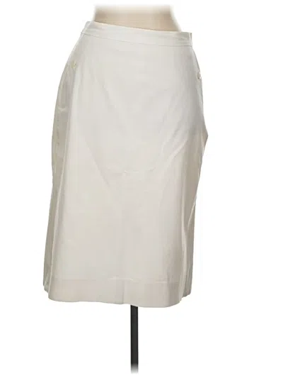 Pre-owned J.crew 365 Casual Skirt In Ivory