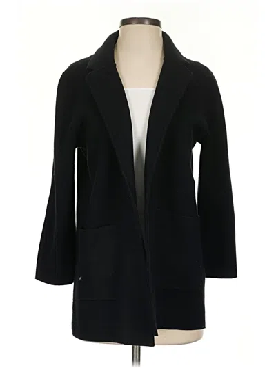 Pre-owned J.crew 365 Coat In Black