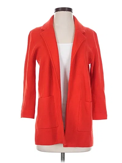 Pre-owned J.crew 365 Coat In Red