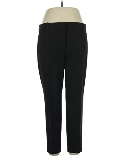 Pre-owned J.crew 365 Dress Pants In Black