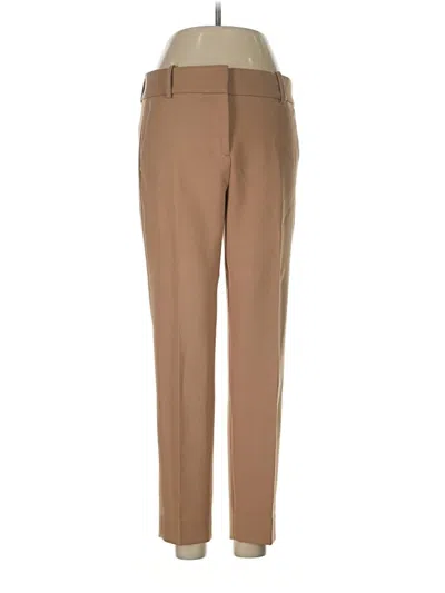 Pre-owned J.crew 365 Dress Pants In Brown