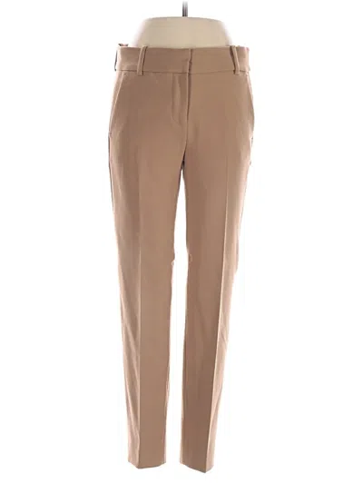 Pre-owned J.crew 365 Dress Pants In Brown