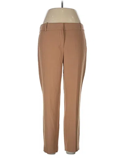 Pre-owned J.crew 365 Dress Pants In Brown