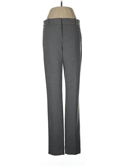 Pre-owned J.crew 365 Dress Pants In Gray