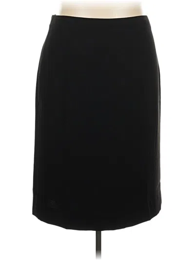Pre-owned J.crew 365 Formal Skirt In Black