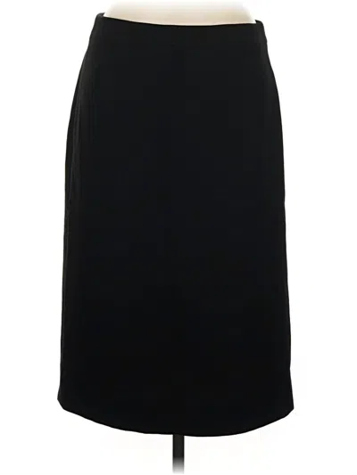 Pre-owned J.crew 365 Formal Skirt In Black