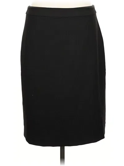 Pre-owned J.crew 365 Formal Skirt In Black