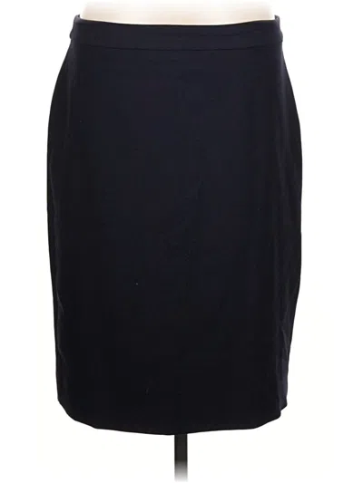 Pre-owned J.crew 365 Formal Skirt In Black