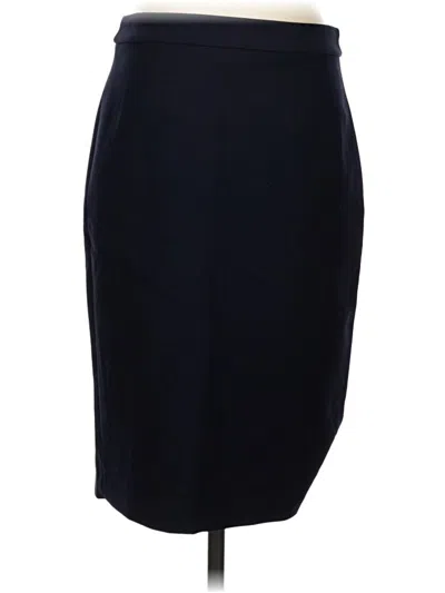 Pre-owned J.crew 365 Formal Skirt In Black