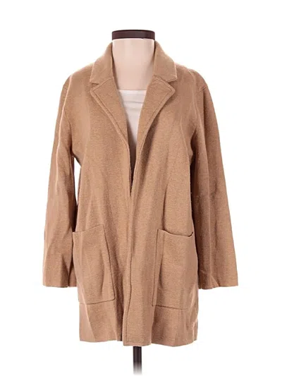 Pre-owned J.crew 365 Kimono In Tan