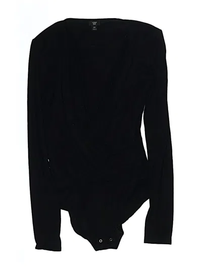 Pre-owned J.crew 365 Long Sleeve Top Black Cowl Neck Tops