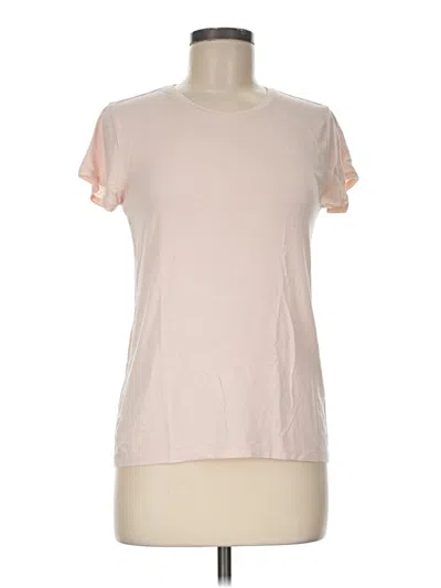 Pre-owned J.crew 365 Short Sleeve T-shirt In Pink