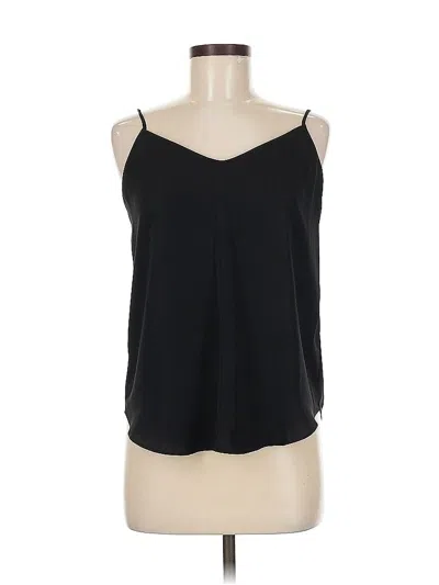 Pre-owned J.crew 365 Sleeveless Blouse In Black