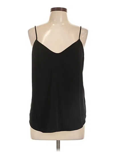 Pre-owned J.crew 365 Sleeveless Blouse In Black