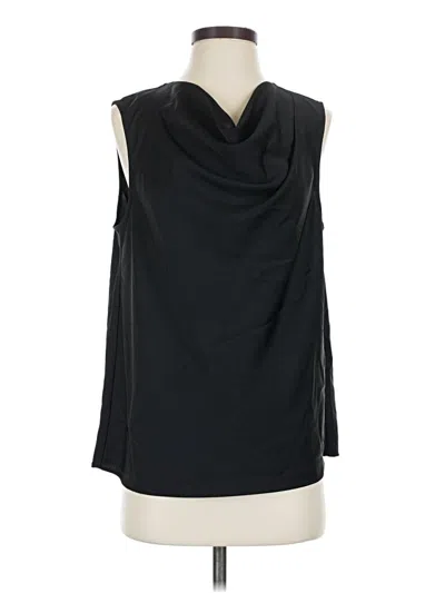 Pre-owned J.crew 365 Sleeveless Blouse In Black