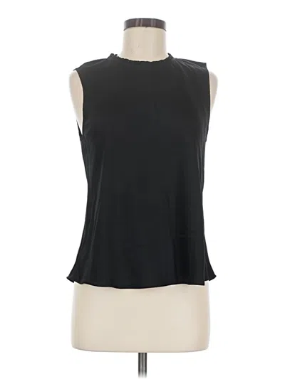 Pre-owned J.crew 365 Sleeveless Blouse In Black
