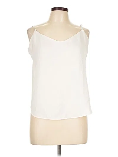 Pre-owned J.crew 365 Sleeveless Blouse In Ivory