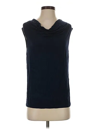 Pre-owned J.crew 365 Sleeveless T-shirt In Blue