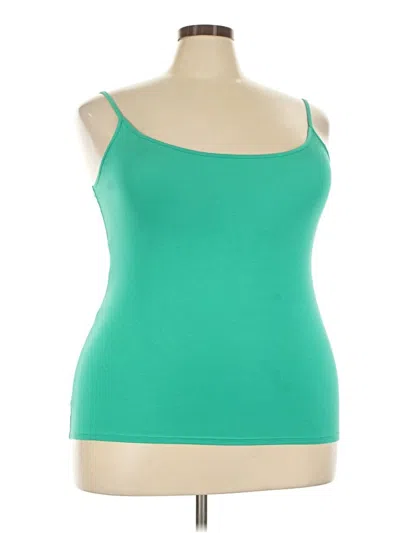 J.crew 365 Tank Top Green Strapless Neckline Tops