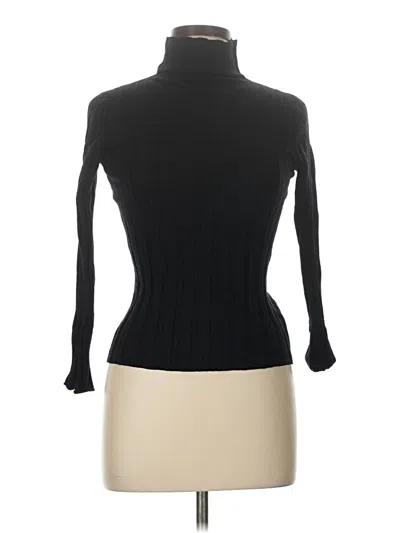Pre-owned J.crew 365 Turtleneck Sweater In Black