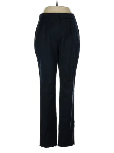 Pre-owned J.crew 365 Wool Pants In Black