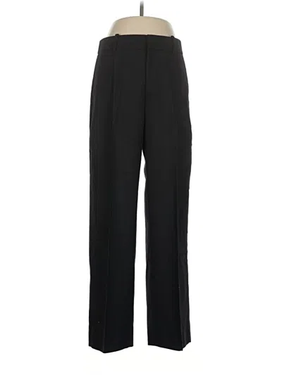 Pre-owned J.crew 365 Wool Pants In Black